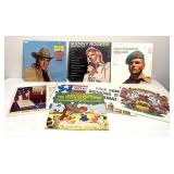 Variety of vintage records see