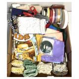 Ribbon/scissors/material/partial projects