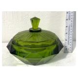 Diamond point Viking glass dish