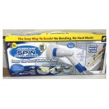 Hurricane spin scrubber