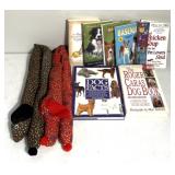 Dog books/doorstops