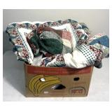 Comforter & throw blanket