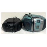 2 CD radios