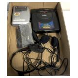 FM/AM radio & CD player