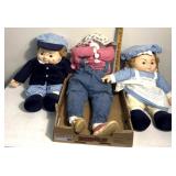 Raggedy Ann and Andy dolls/other