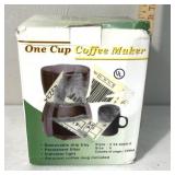 One cup coffee maker