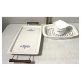 Corning ware mixing bowl/ service tray / dish