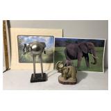 Elephant figurines/prints