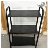 3 pure metal shelving