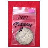 1921 Morgan Dollar