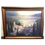 'Village in the sun' see description
