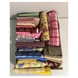 Spring multicolored fabric (size varies)