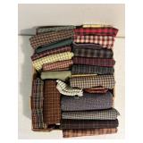 Plaid themed fabric (size varies)