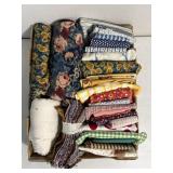 Spring themed fabric (size varies)