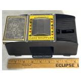 Vintage card shuffler