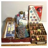 Organizer/craft holder and supplies