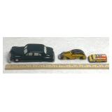 Vintage wind up/push cars some missing tires