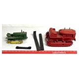 2 toy track dozer