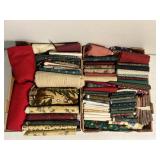 Christmas themed fabric (size varies)