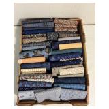 Blue themed fabric (size varies)
