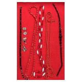 Necklaces earrings