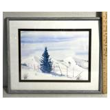 Tom Shepherd/Decorah Winter watercolor