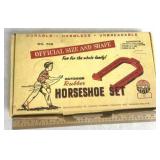 Vintage Outdoor rubber horseshoe set Auburn safe