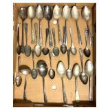 Vintage spoons, flatware
