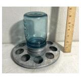 Feeder/Ball canning jar-decor