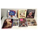 Hardcover quilting/crafting books