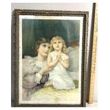 Framed print 'evening prayer'