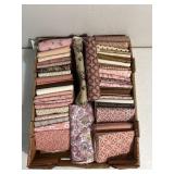 Pink themed fabric (size varies)