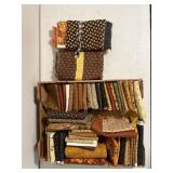 Halloween/fall themed fabric (size varies)