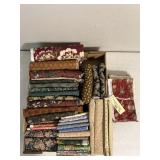 Floral themed fabric (size varies)