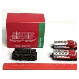 1998 timber express/other plastic Santa Fe trains