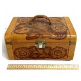 Genuine leather train/vanity bag Flores Bags