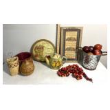 Apple themed home decor