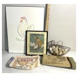 Chick themed decor