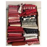 Red themed fabric