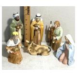 Religious nativity figures