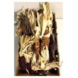 Fall corn-harvest decor