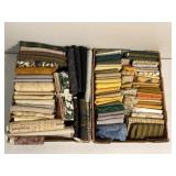 Multicolored fabrics (size varies)