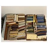 Multicolored fabrics (size varies)