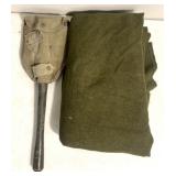 Military blanket-small utility shovel