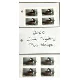 2000 Iowa Migratory Bird Stamps