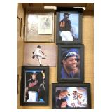Vty of framed baseball players