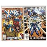 2 X-Men comics by Marvel see description