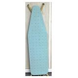 Vintage metal ironing board with plug-in