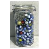 Jar of marbles
