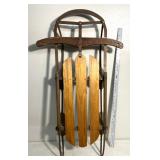 Vintage snow sled